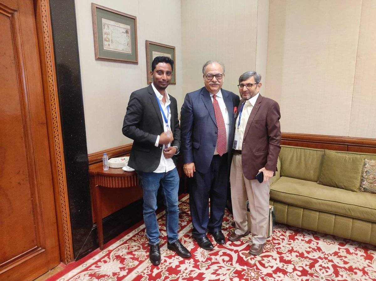Athreya MedTech with delegates at Health AI CON 2026