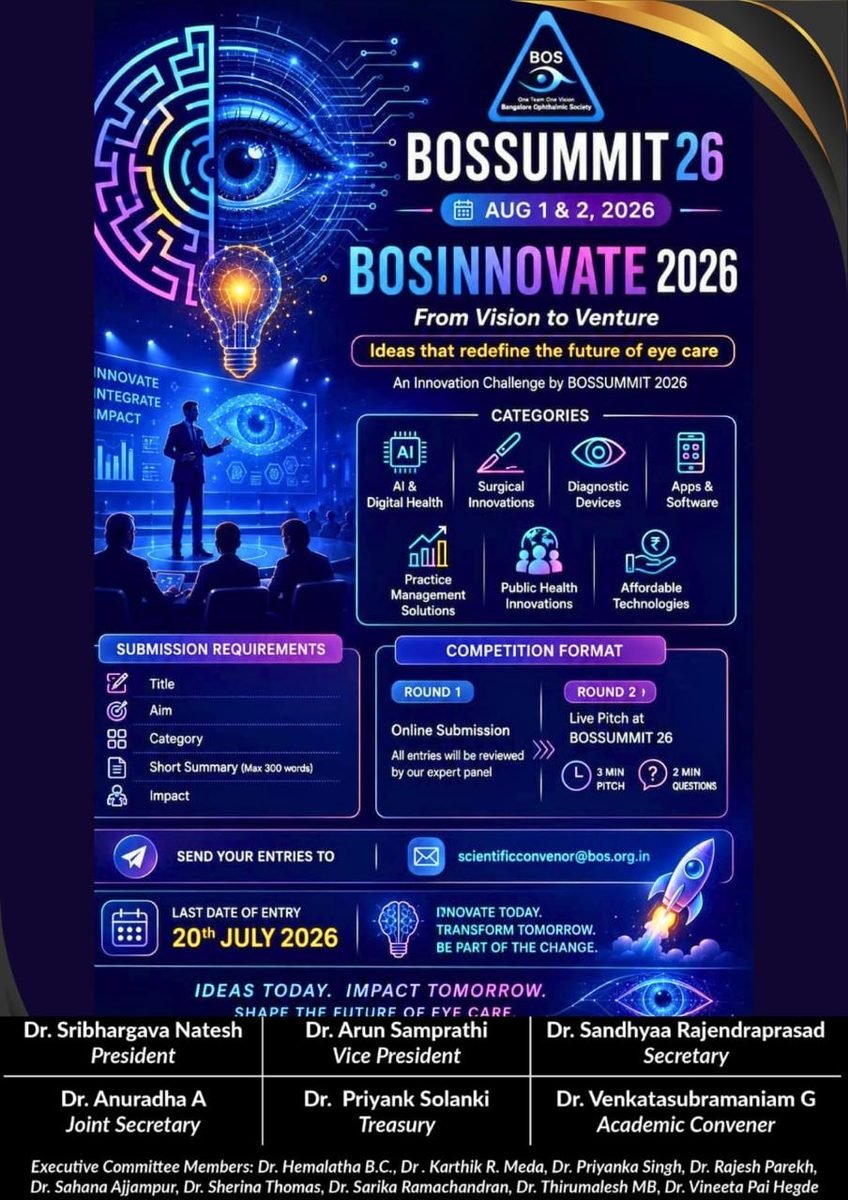 Official BOSSUMMIT 26 and BOS Innovate 2026 poster